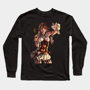 Steampunk Vampire Long Sleeve T-Shirt